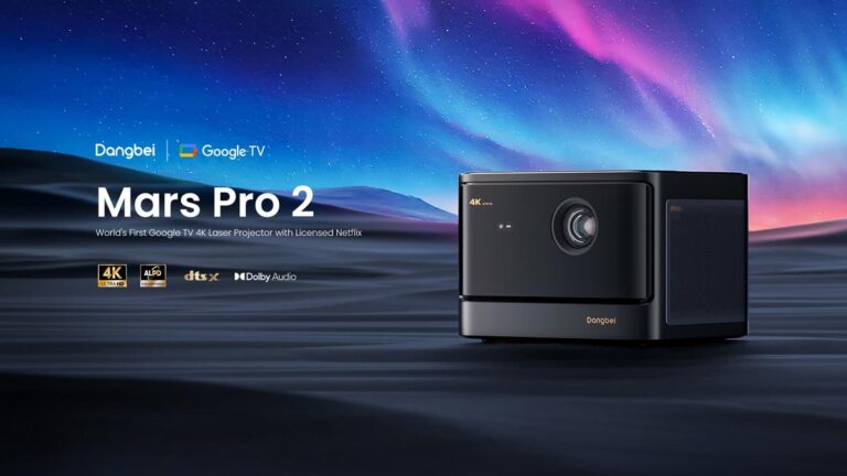 Dangbei präsentiert den Mars Pro 2: Der weltweit erster Google TV 4K-Laser-Projektor mit Netflix-Lizenz