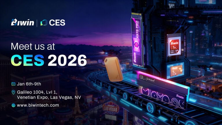 FOR IMMEDIATE RELEASEBiwin to Showcase Advanced Storage Innovations at CES 2026
