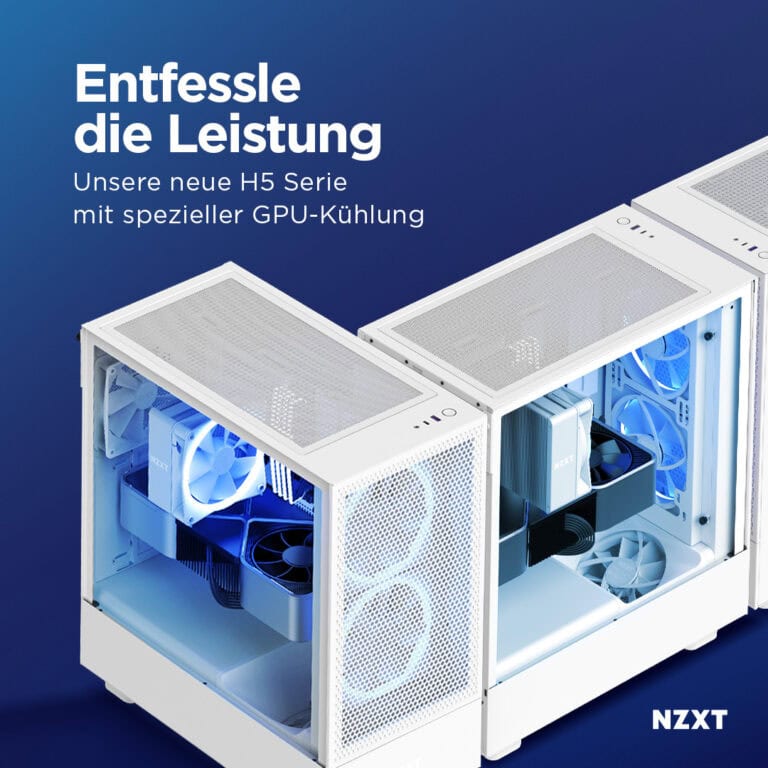 NZXT kündigt die neue und verbesserte H5-Serie und  die Luftkühler der T120-Serie an