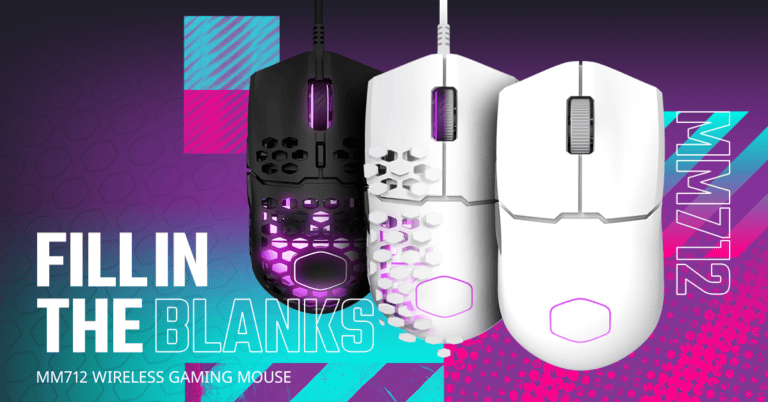 Cooler Master stellt mit der MM712 Gaming-Maus die aktualisierte Version der leichtgewichtigen MM711 vor