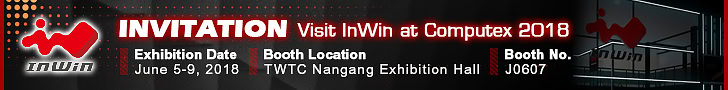 InWin stellt sich auf der Computex 2018 neu auf!