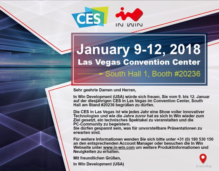 CES 2018: In Win stellt seine neuesten Gehäuse und Lüfter vor