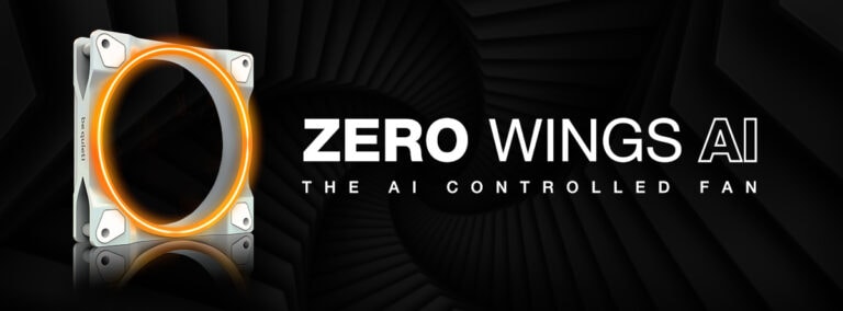 be quiet! Zero Wings AI: Join the fan revolution with anAI-controlled smart fan