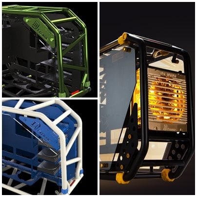 In Win kündigt das überarbeitete D-Frame 2.0 Gehäuse  der Signature-Serie an