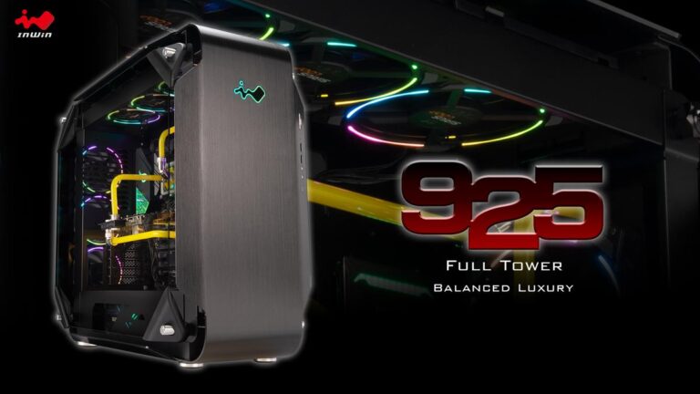 InWin definiert mit dem neuen 925 Full-Tower-Gehäuse den Luxus neu