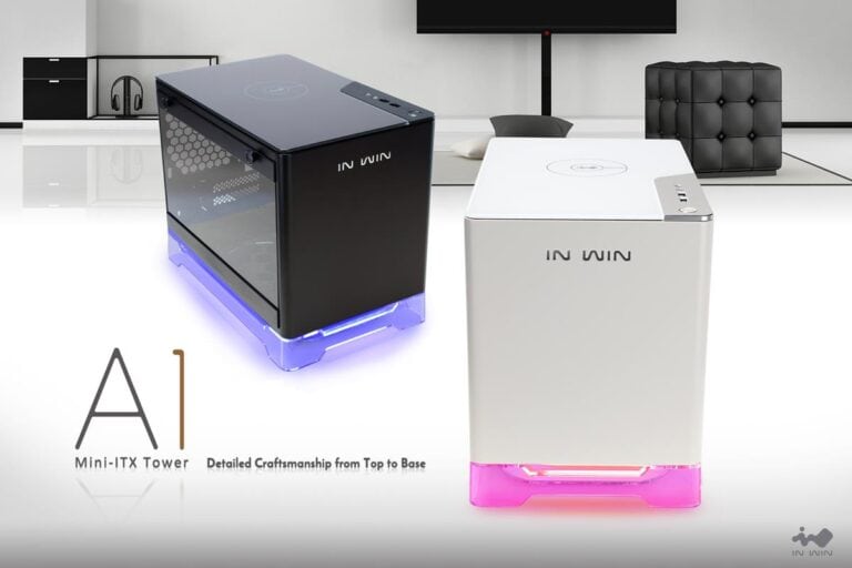 In Win stellt sein neues A1 Mini-ATX-Gehäuse vor