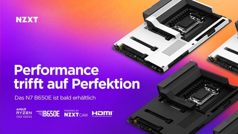 NZXT stellt vor: die N7 B650E ATX-Mainboards