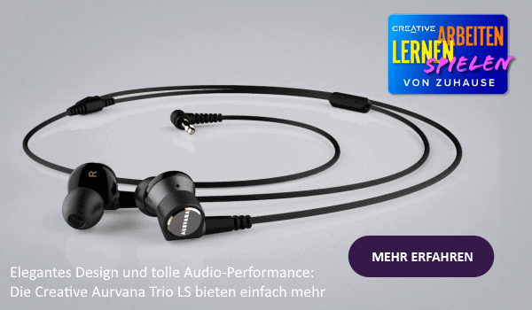 Creative Aurvana Trio LS: Die Reduktion auf das Wesentliche
