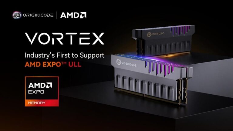 Origin Code Among Industry’s First to Support AMD EXPO™ ULL with Select Vortex DDR5 Kits