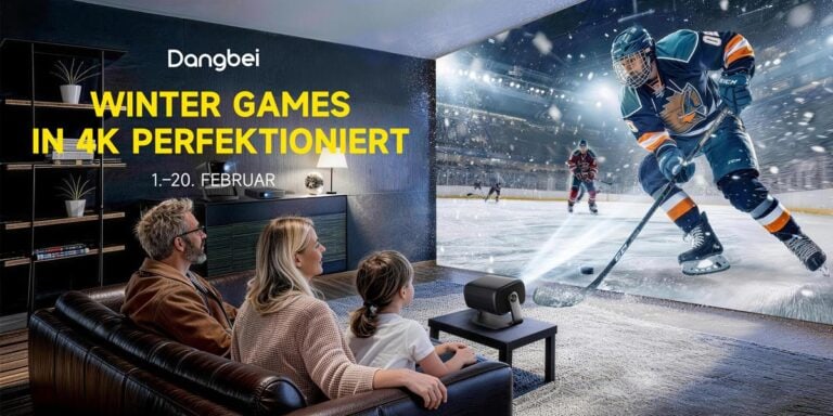 Olympische Rabatte auf zahlreiche Beamer: Dangbei feiert die Winterspiele in Mailand mit exklusivem Sale