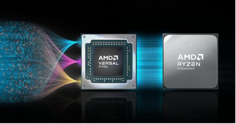 AMD dévoile l’architecture Embedded+, qui associe des processeurs embarqués à des SoC adaptatifs afin d’accélérer la mise sur le marché d’applications d’IA de pointe