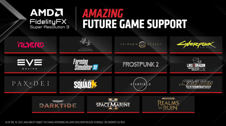 FR – AMD FSR 3 update on GPUOpen
