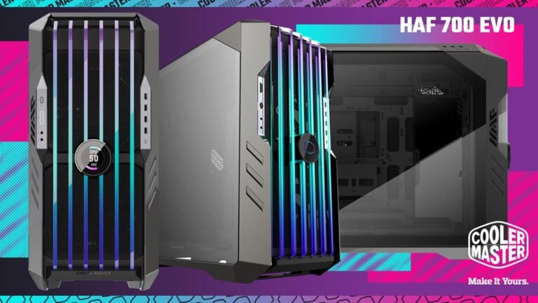 Cooler Master Kündigt mit dem HAF F00 EVO das Flaggschiff der HAF-Serie an
