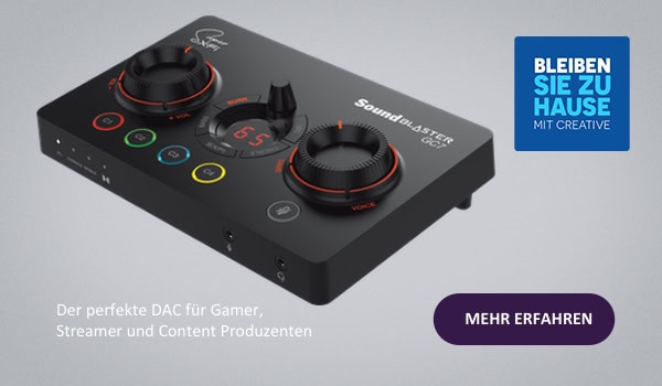 Sound Blaster GC7: Übernehmen Sie die volle Kontrolle