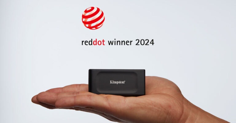 Kingston XS1000 Externe SSD gewinnt Red Dot Award 2024