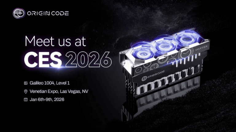 FOR IMMEDIATE RELEASEOrigin Code to Showcase the Flagship VORTEX DDR5 at CES 2026