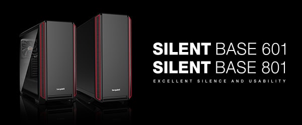 be quiet! bietet die Silent Base-Neuauflage nun auch mit roten Akzenten an