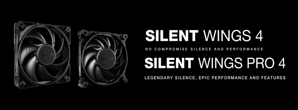be quiet! Silent Wings 4 and Silent Wings Pro 4: Reaching new heights in airflow and static pressure
