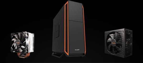 be quiet! showcased a new PC case, Straight Power 10 and Pure Rock at Computex 2014