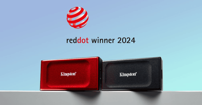 Kingston Digital erweitert seine Farbpalette um eine rote Variante bei der externen SSD-Reihe